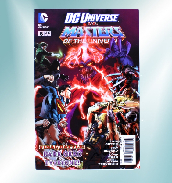 DC Universe vs. Masters of the Universe US-Comic 6: Final battle: Dark Orko vs. Everyone!